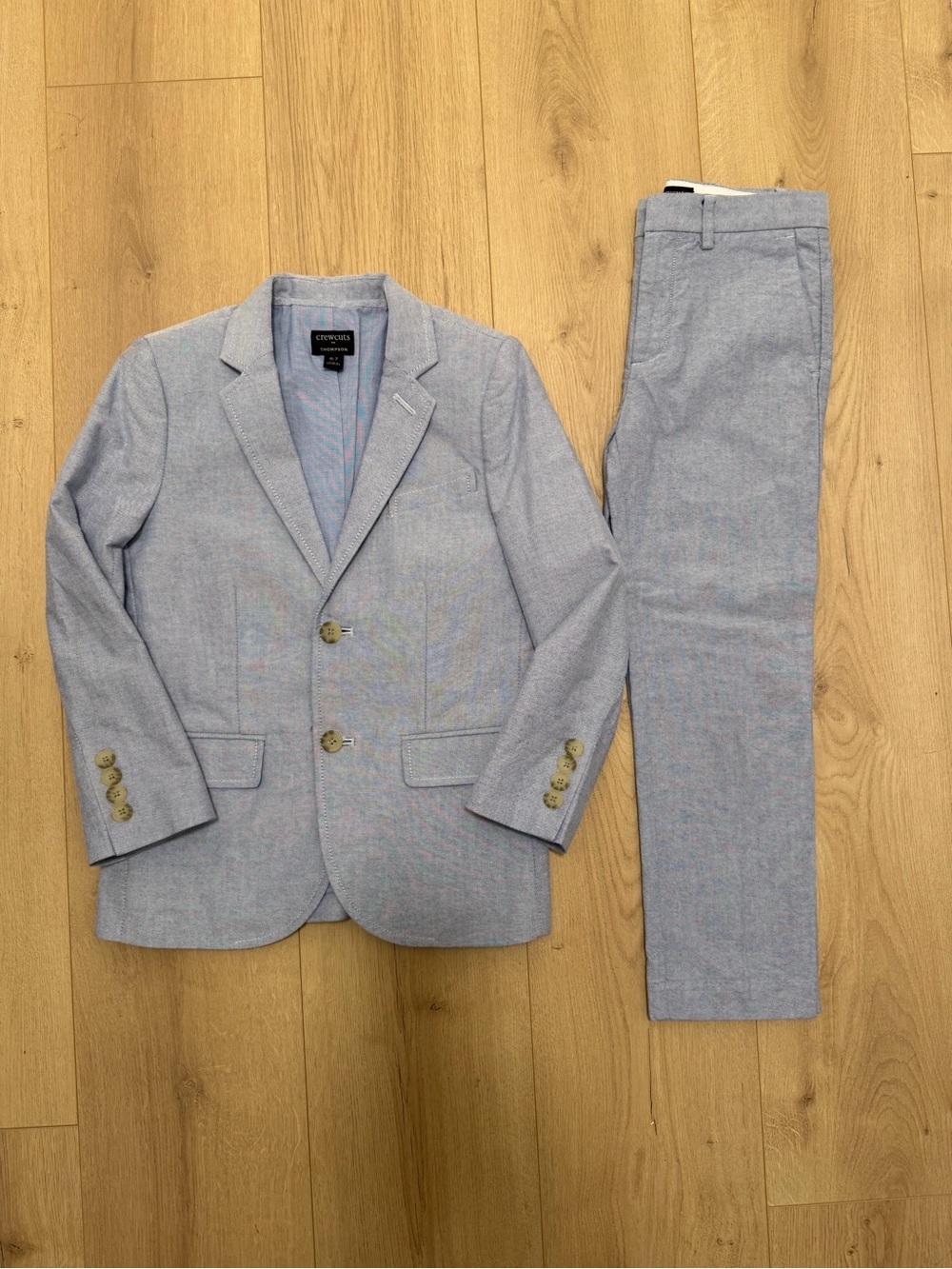 Crewcuts Light Blue Boys' Blazer and Pants Set